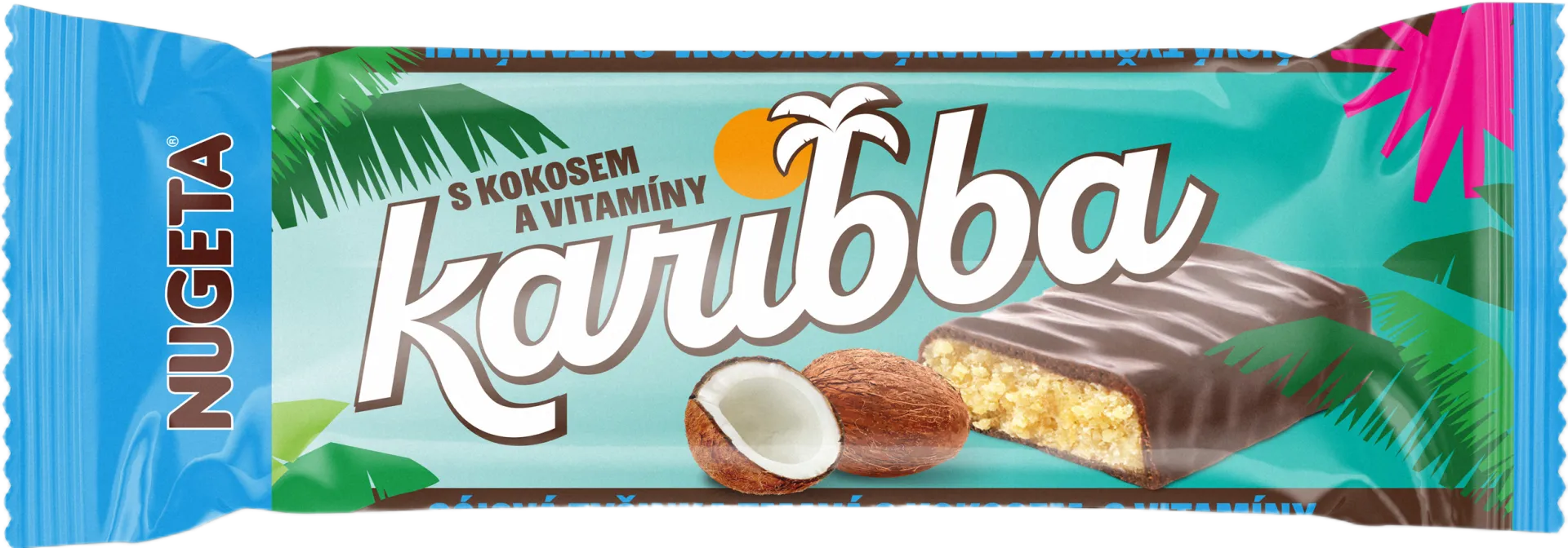 NUGETA Karibba s&oacute;jov&aacute; tyčinka s vitam&iacute;ny 50g